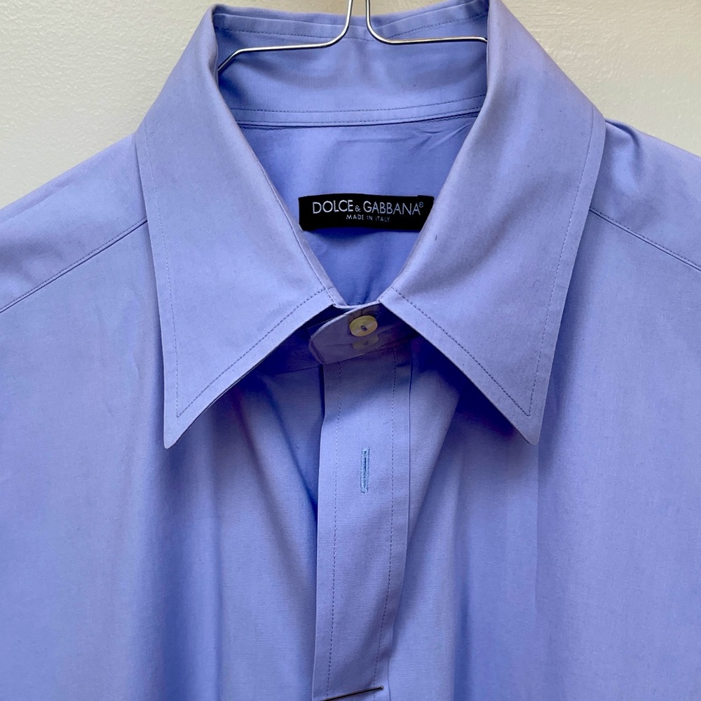 Dolce & Gabbana Men's Lavender Dress Shirt